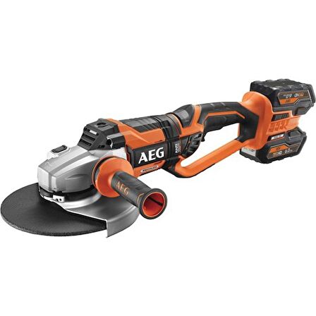 Aeg BEWS 18-230BL-602 Çift Akülü Avuç Taşlama 230 mm (Lithium ion 18 V;5,0 Ah)